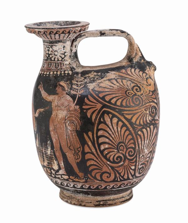 ASKOS APULO A FIGURE ROSSE, XIX SECOLO
