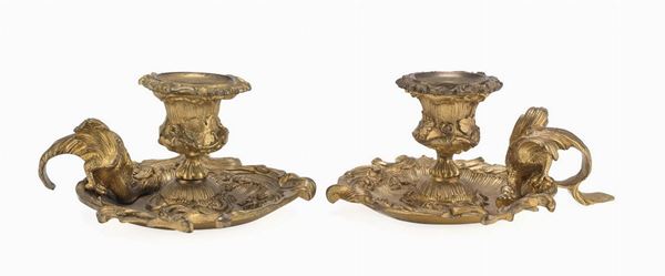 COPPIA BUGIE IN BRONZO