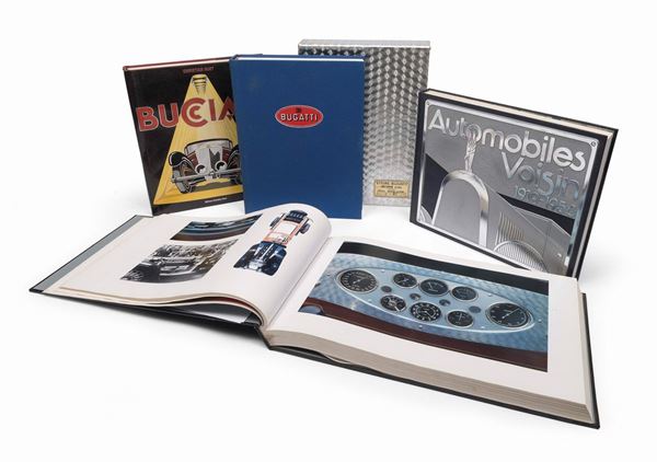 QUATTRO VOLUMI SULLA BUGATTI