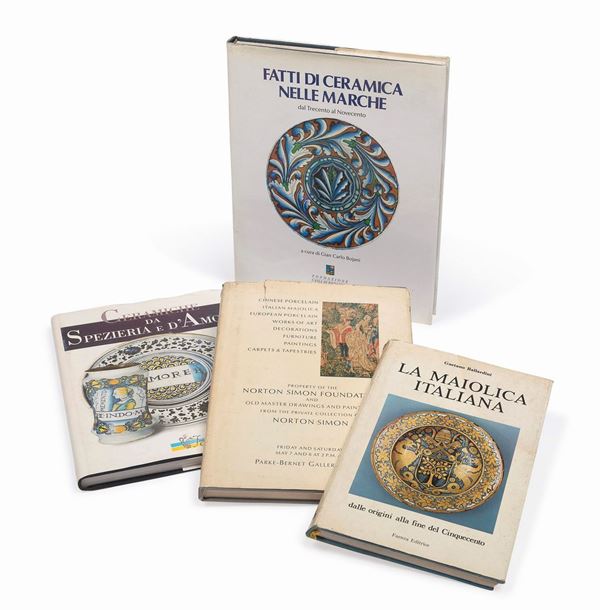 QUATTRO VOLUMI MAIOLICA