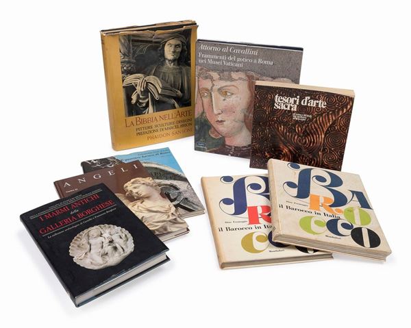 OTTO VOLUMI ARTE ANTICA E BAROCCA