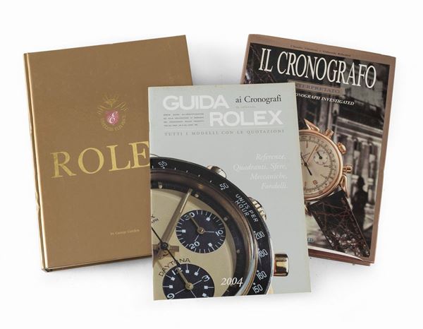TRE VOLUMI ROLEX