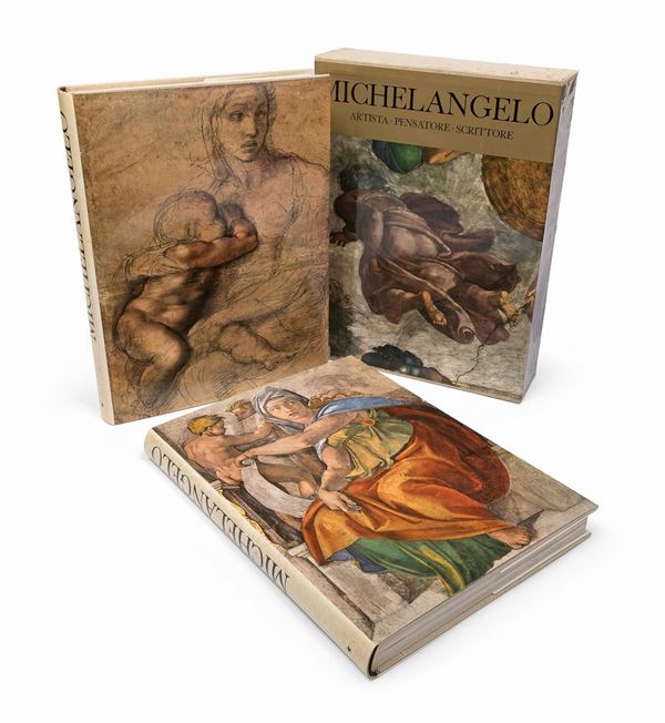 DUE VOLUMI MICHELANGELO