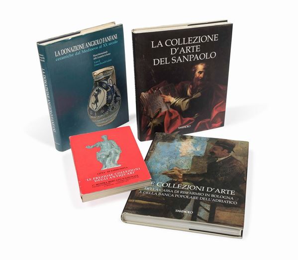 QUATTRO VOLUMI COLLEZIONI D&#39;ARTE