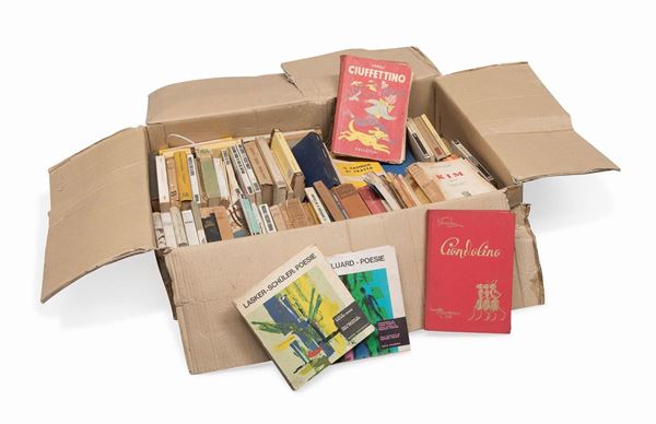 CASSETTA LIBRI POESIA E LETTERATURA