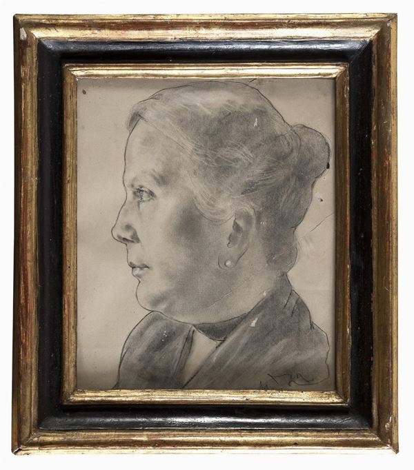 DISEGNO PROFILO DI DONNA