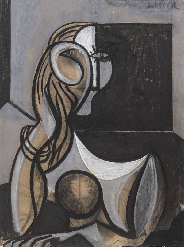 DIPINTO DONNA CUBISTA