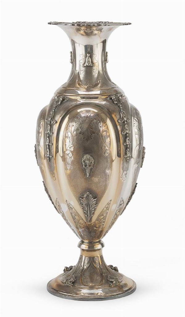 VASO IN ARGENTO, PIETRO AIROLI MILANO