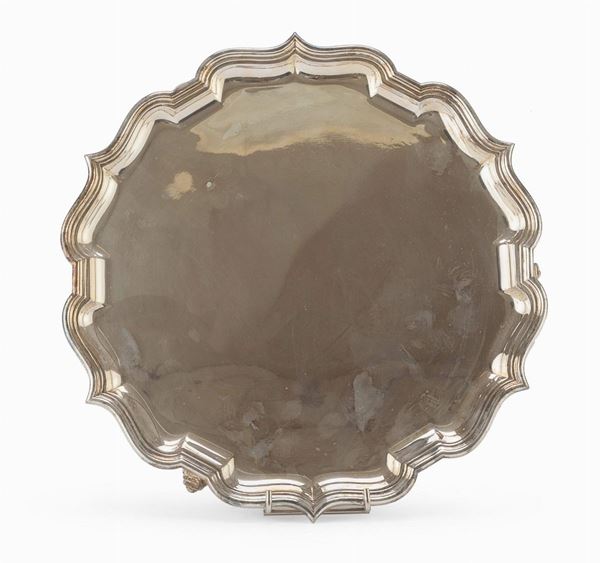 SALVER IN SILVERPLATED, BIRMINGHAM