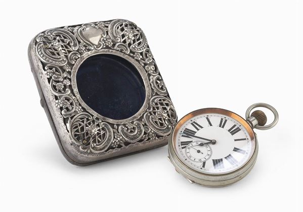 OROLOGIO DA TASCA IN CORNICE, LONDRA 1893