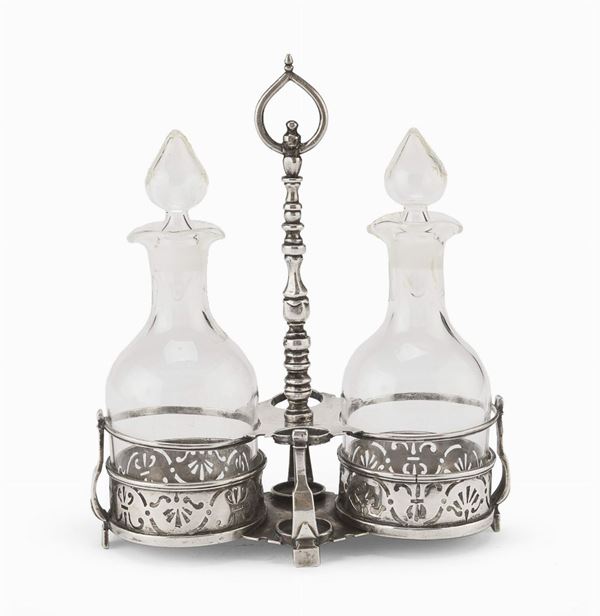 PICCOLA OLIERA IN ARGENTO, AMSTERDAM INIZIO XIX SECOLO