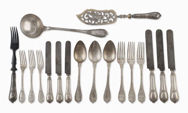 SERVIZIO DI POSATE IN SILVERPLATED, GERMANIA