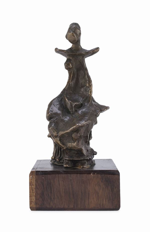 MULTIPLO BRONZO DONNA SEDUTA