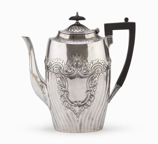 CAFFETTIERA IN ARGENTO, DIXON &amp; SON 1892