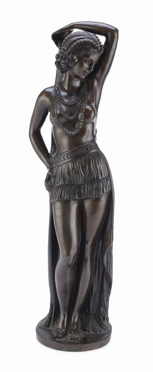 BRONZO ODALISCA F.TO HUNT