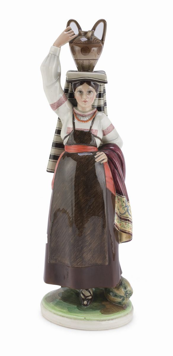 SCULTURA IN CERAMICA, JANETTI LENCI