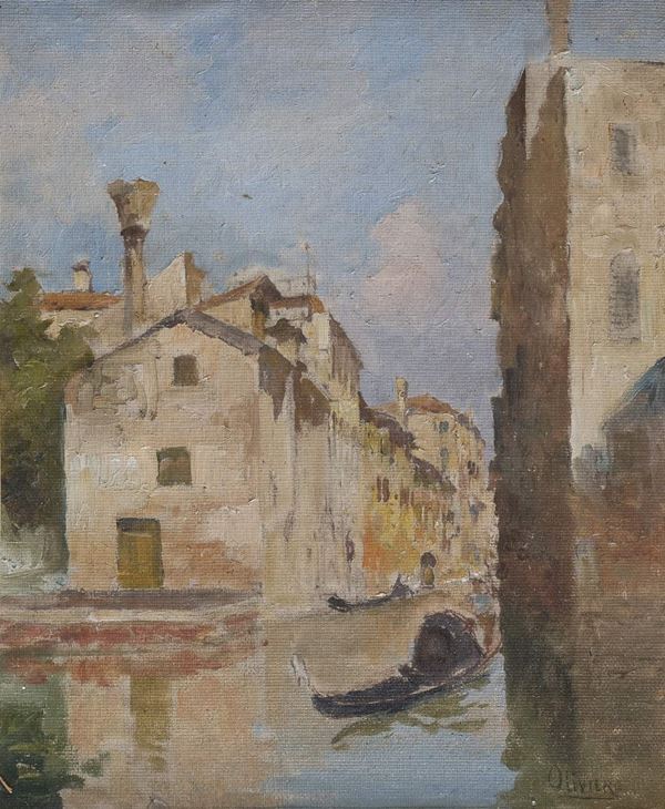 DIPINTO VENEZIA F.TO OLIVERO