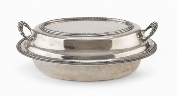 SCALDAVIVANDE IN SILVERPLATED, BIRMINGHAM