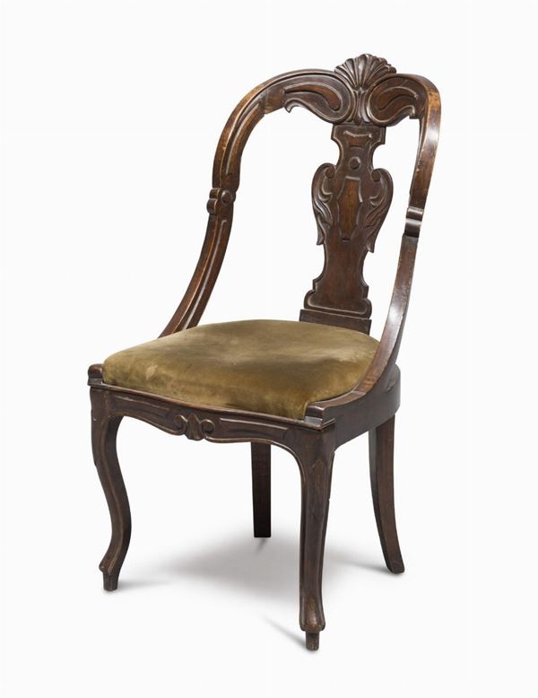 POLTRONCINA IN MOGANO