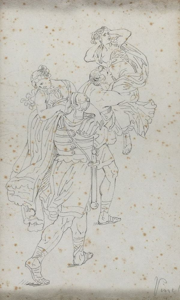 DISEGNO RATTO, F.TO PINELLI