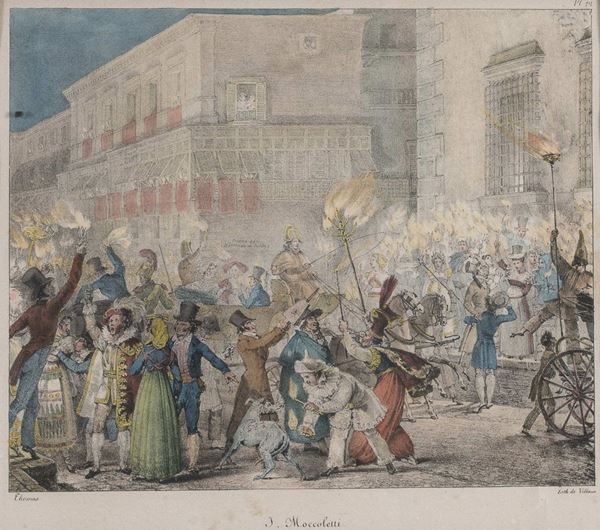STAMPA DI FRAN&#199;OIS DE VILLAIN