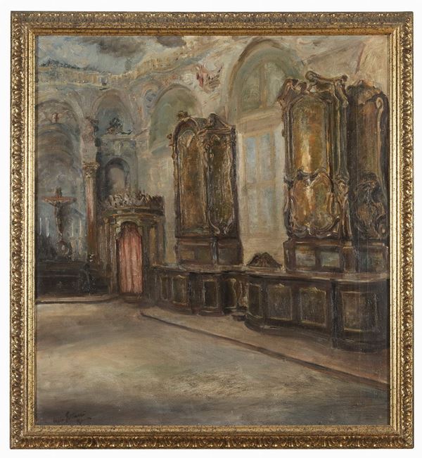 SAGRESTIA DELLA MADDALENA IN CAMPO MARZIO F.TO CARLO GOTTARI