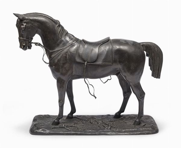 BRONZO CAVALLO DI ARTHUR WAAGEN