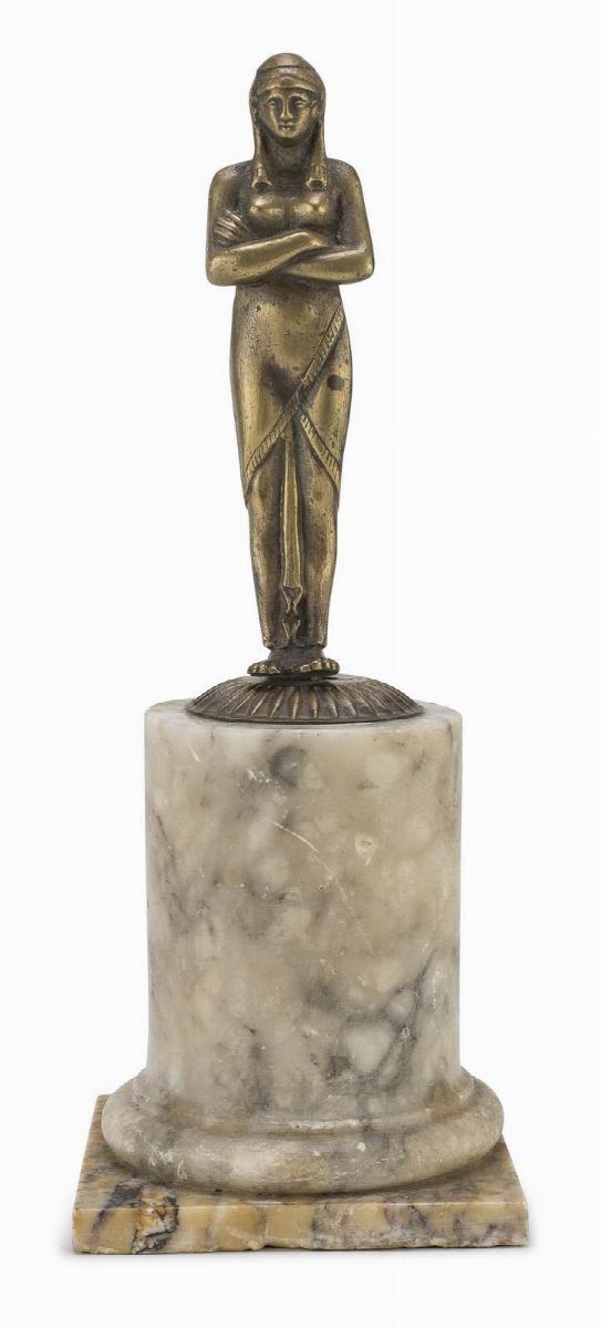 MODELLINO EGIZIO IN BRONZO