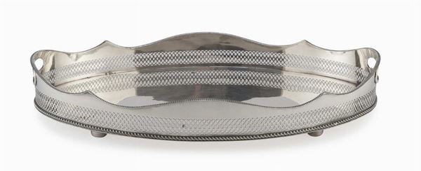 VASSOIO IN SILVERPLATED, ITALIA XX SECOLO