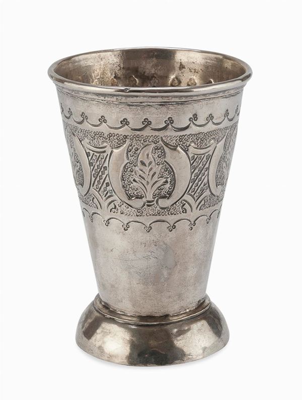 BICCHIERE IN SILVERPLATED ORIENTALE