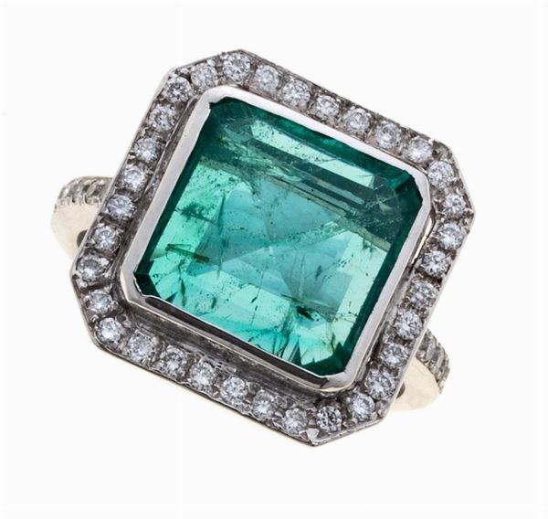 ANELLO CON SMERALDO