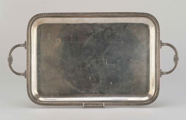 VASSOIO IN ARGENTO, CALEGARO PADOVA