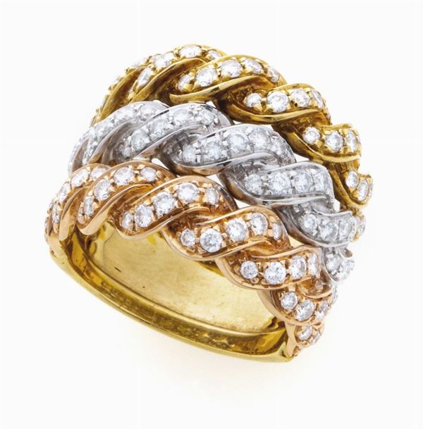 ANELLO CON BRILLANTI