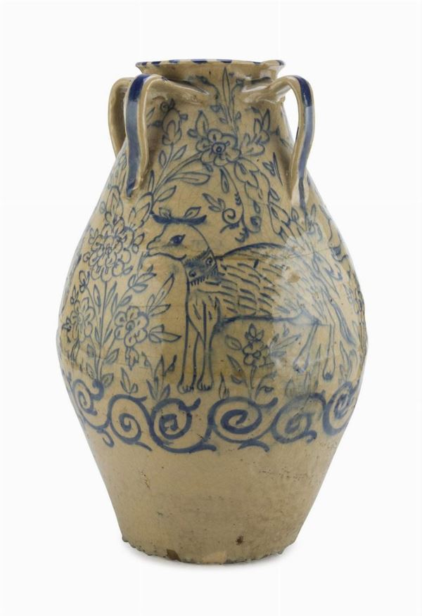 GRANDE VASO IN CERAMICA, PERSIA