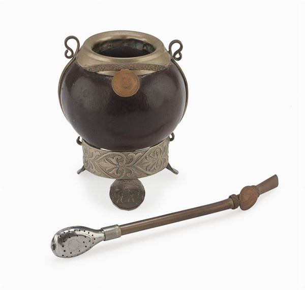 GUAMPA E BOMBILLA PER MATE, ARGENTINA ANNI &#39;60