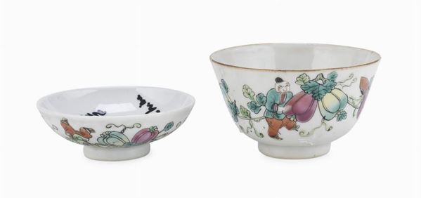 TAZZA CON COPERCHIO, CINA