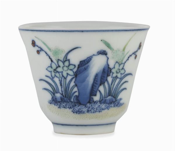 PICCOLA TAZZA PORCELLANA, CINA