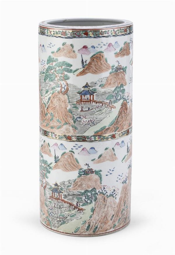 VASO IN PORCELLANA, CINA