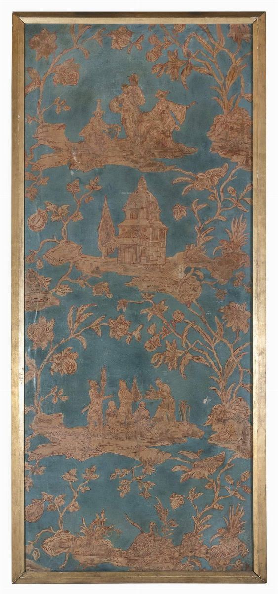 COPPIA DI DIPINTI A CHINOISERIES
