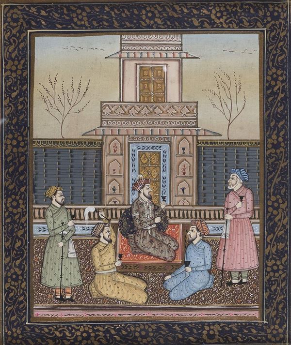 MINIATURA A TEMPERA, PERSIA XX SECOLO