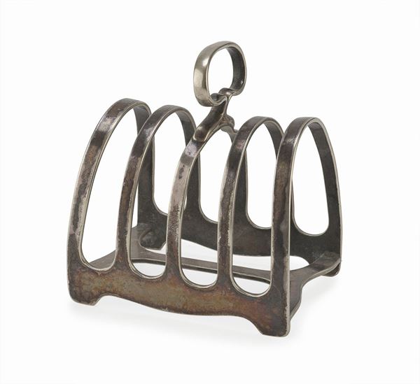 PORTATOAST IN SILVERPLATED, SHEFFIELD
