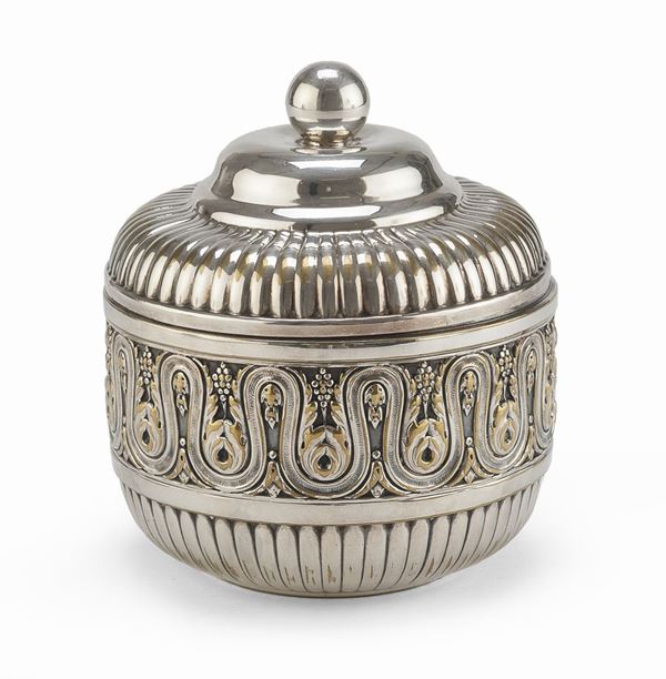 PORTA BON BON IN SILVERPLATED