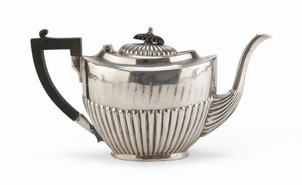 TEIERA IN SILVERPLATED, ABRAHAMS LONDRA