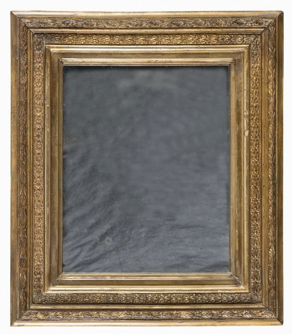 PICCOLA SPECCHIERA IN LEGNO DORATO