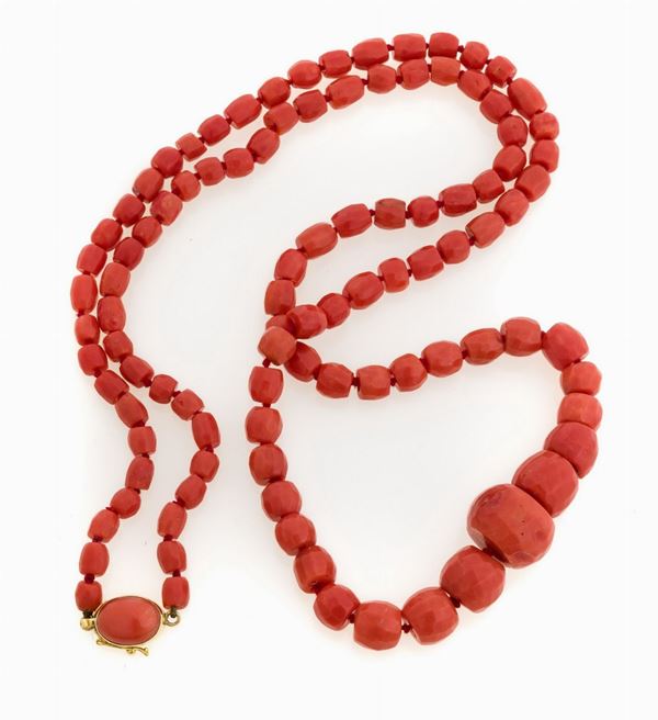 COLLANA DI CORALLO ROSSO