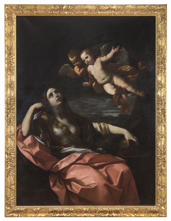 DIPINTO MARIA MADDALENA DELLA BOTTEGA DI GUIDO RENI