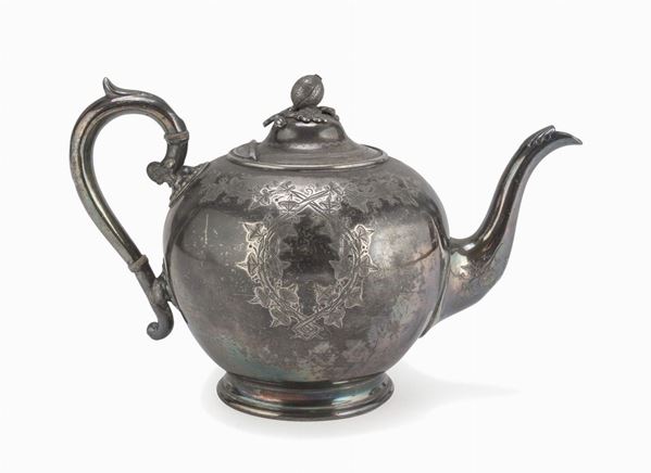 TEIERA IN SILVERPLATED, JAMES DEAKEN SHEFFIELD