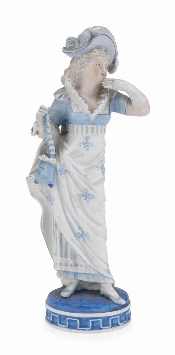 SCULTURA IN PORCELLANA, PROBABILMENTE GERMANIA