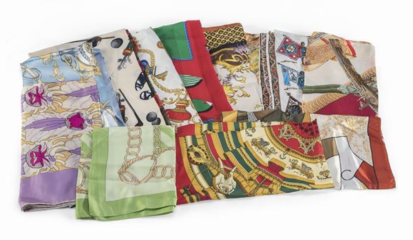 DODICI FOULARD VARI BRAND