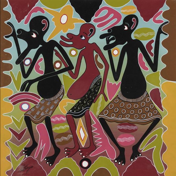 DIPINTO DI GEORGE LILANGA
